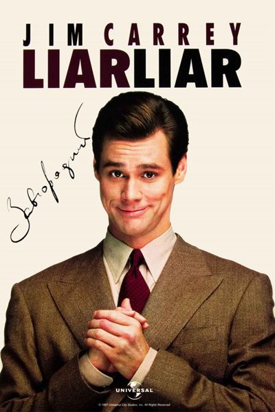 Постер фильма Лжец, лжец